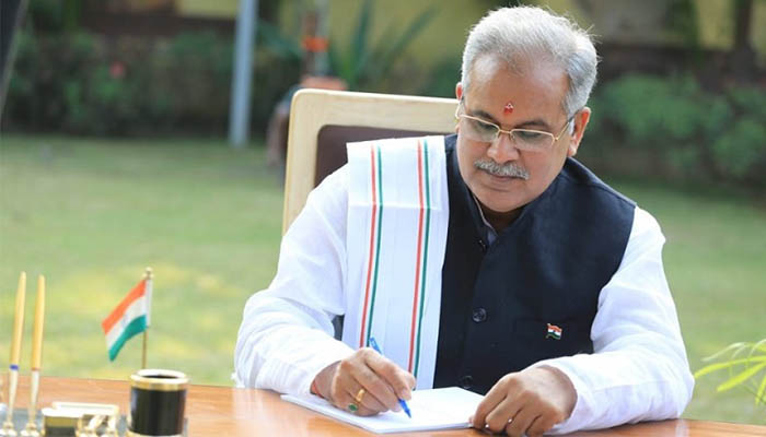 Quick implementation of the announcement made by Chief Minister Bhupesh Baghel