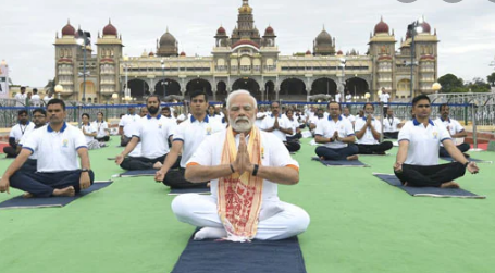 PM Modi says Yoga brings peace to our universe