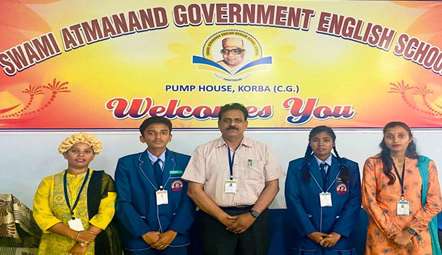 Two students team of Swami Atmanand English Medium School secure semi-final spot in the Indian Navy Quiz Think Competition