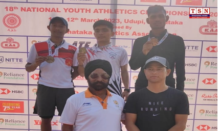 Athlete Amit qualified for Athletics Youth International Competition