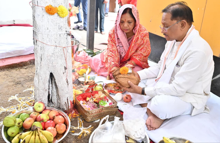 On Amla Navami, CM Vishnu Deo Sai Prays for the Prosperity and Well-Being of People
