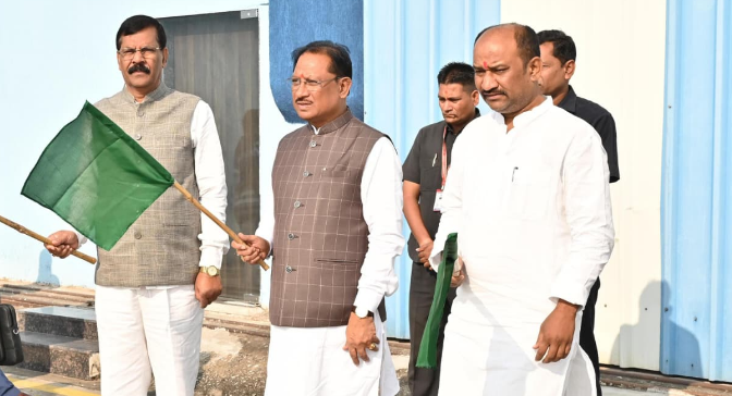 CM Inaugurates State Hangar Operations at Raipur Airport