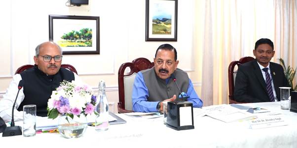 Mr Ahmed Salim meet Minister Dr Jitendra Singh, discusses India’s best practices in governance