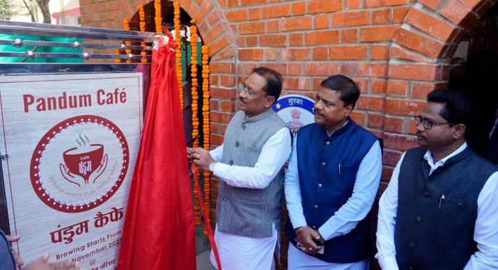 CM Vishnu Deo Sai Inaugurates ‘Pandum Café’