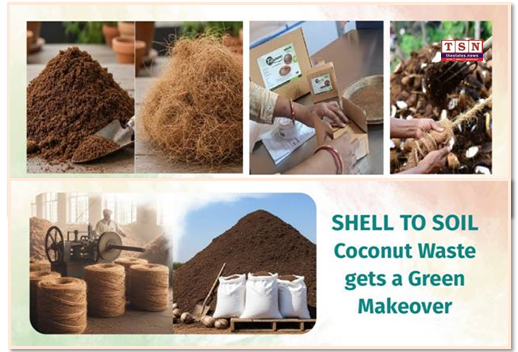 From Shell to Soil: India’s Urban Local Bodies Recycle Coconut Waste into Economic and Environmental Gains