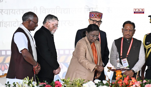 President Smt Droupadi Murmu lauds ‘Jashcraft’ and skills of tribal women power of Jashpur