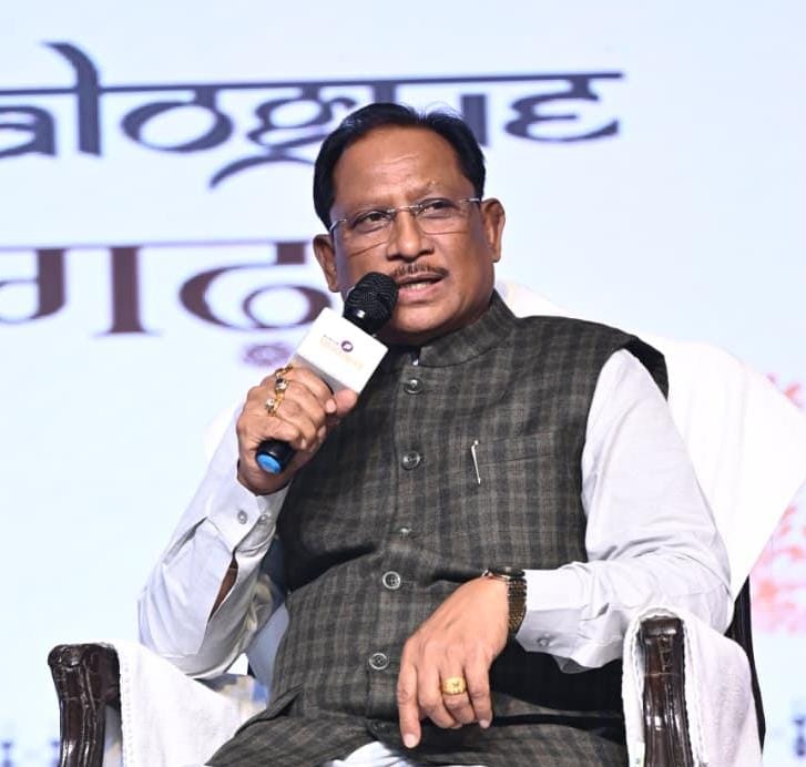 CM Vishnu Deo Sai shares two years of governance experience at the ‘Panchjanya Conclave –Danteshwari Dialogue’