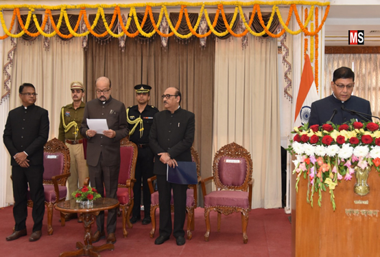 Governor Shri Deka Administers Oath of Office to Amitabh Jain as Chief Information Commissioner; Shri Agrawal and Shri Mishra Sworn in as State Information Commissioners