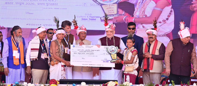 Bastar Pandum 2026 : A Festival of Culture on the Sacred Land of Maa Danteshwari Wins Hearts
