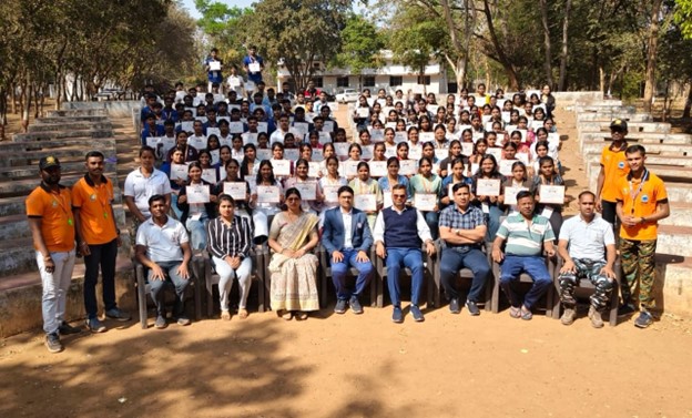 Kalinga University students actively participate in Aapda Mitra training