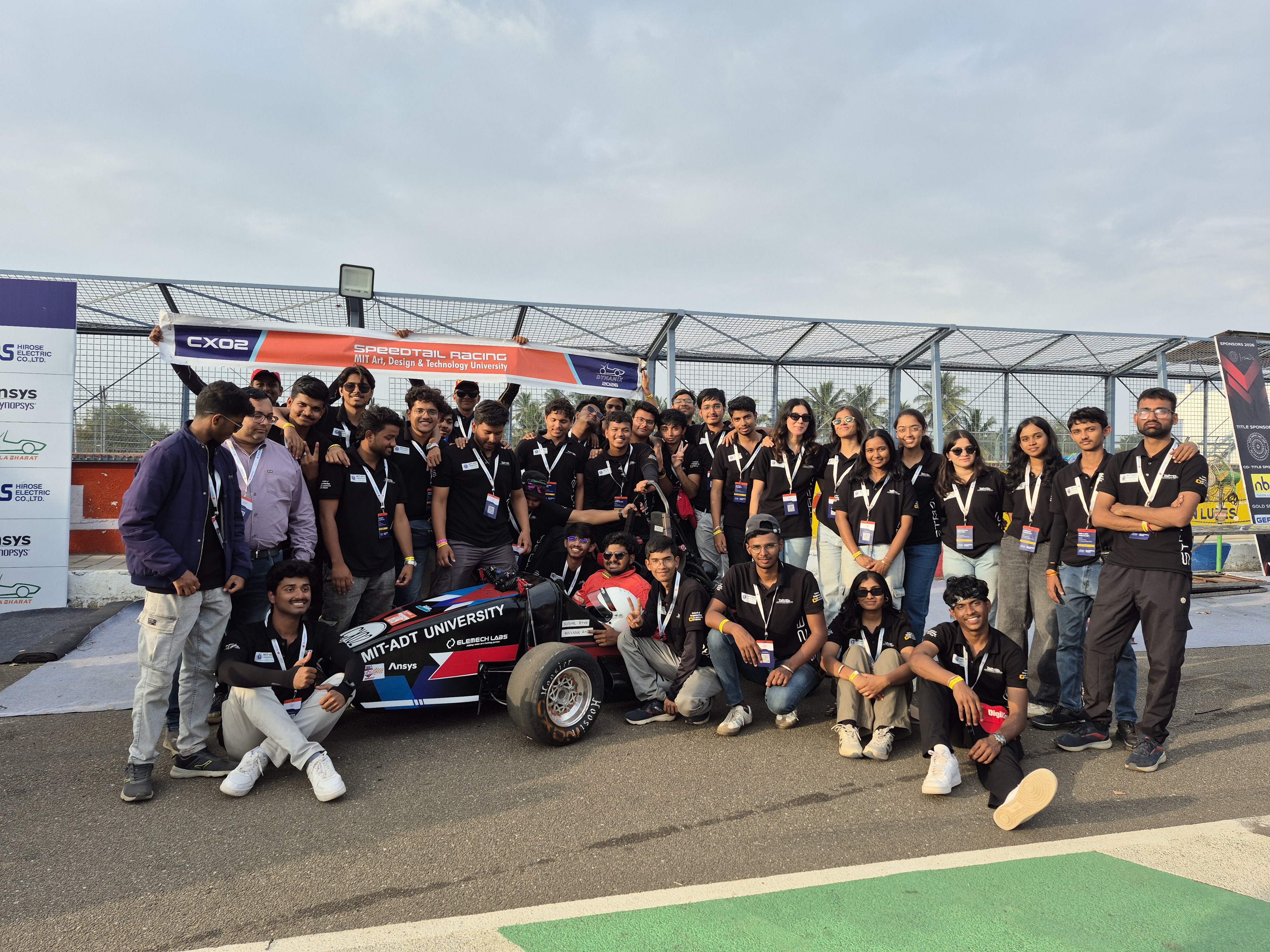 Team Speedtail Racing of MIT ADT University Clinches Top Honours at Formula Bharat 2026