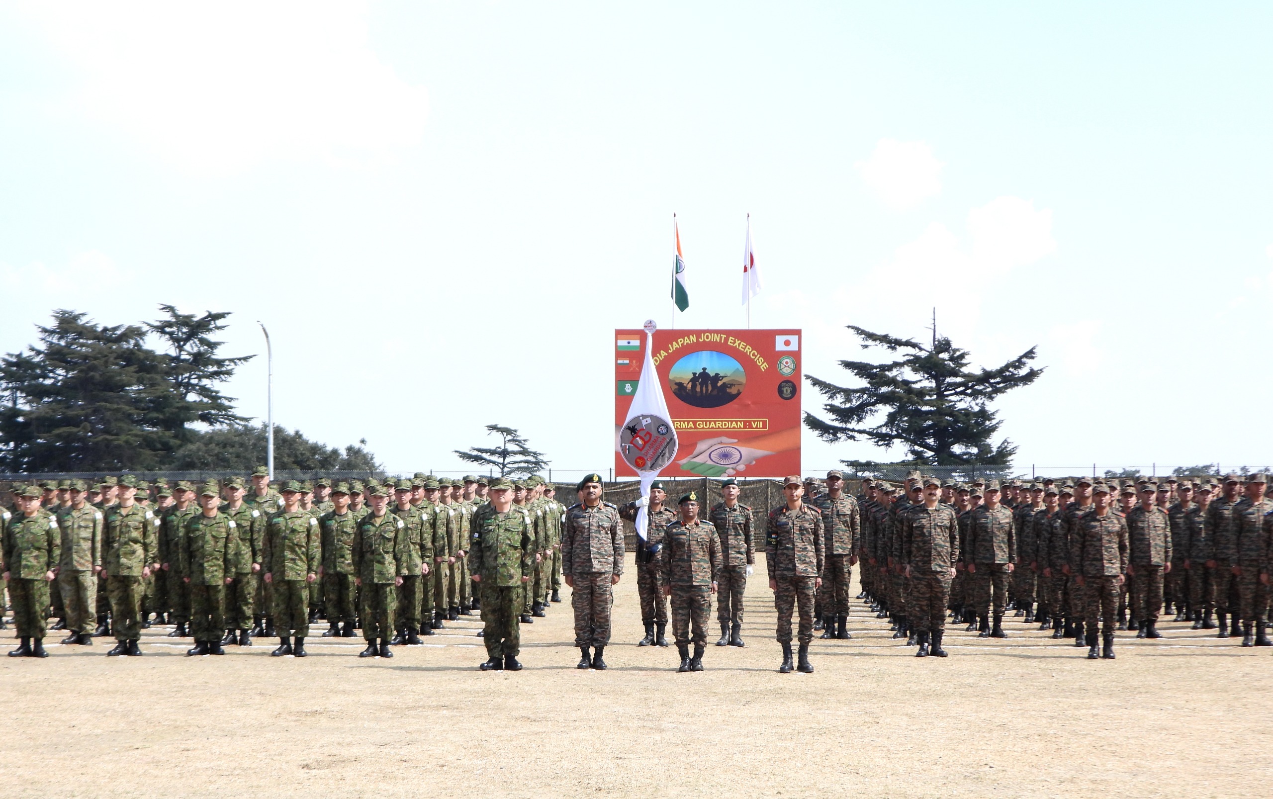 INDIA-JAPAN JOINT EXERCISE ‘DHARMA GUARDIAN’ COMMENCES IN CHAUBATTIA, UTTARAKHAND