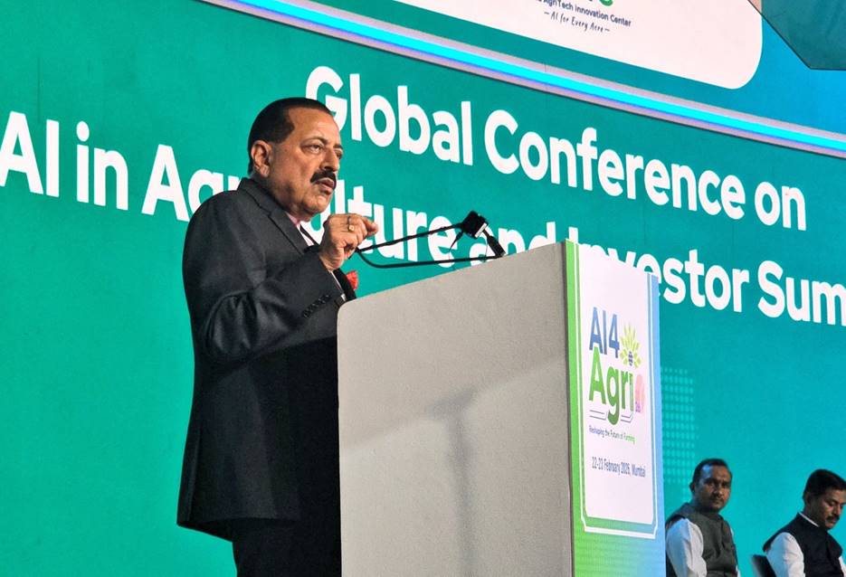 India’s Next Agricultural Revolution Will Be AI-Driven: Dr. Jitendra Singh