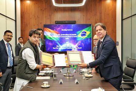 India and Brazil Sign MoU to Strengthen Cooperation in the Postal Sector