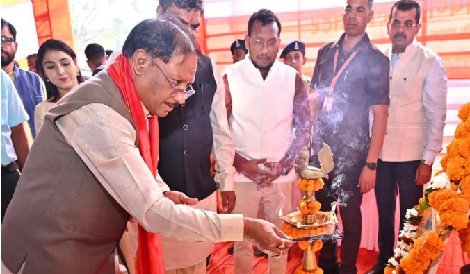 CM Vishnu Deo Sai Inaugurates Blood Donation Camp on 62nd Birthday