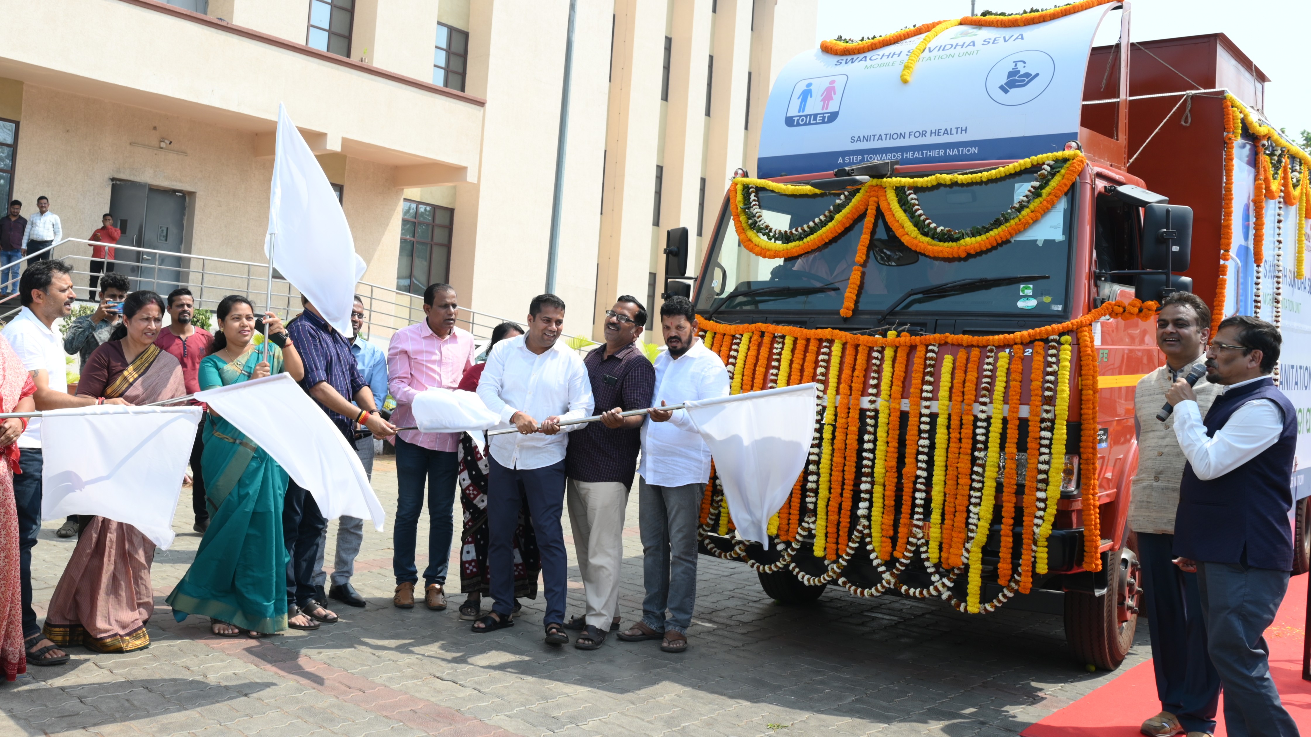 Jindal Foundation and Bhubaneswar Municipal Corporation launch Mobile Sanitation Unit to strengthen public hygiene during events