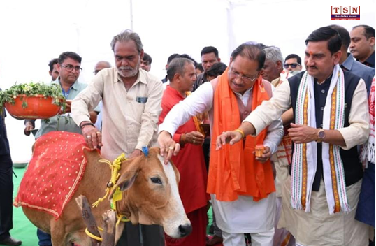 CM Vishnu Deo Sai Launches Gaudham Yojana: A New Boost to Cattle Conservation in Chhattisgarh