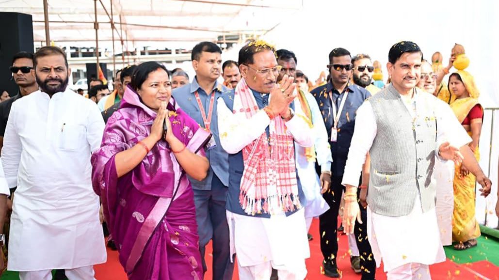 The ideals of Maa Karma inspire us to be united, organised and empowered – CM  Shri Sai