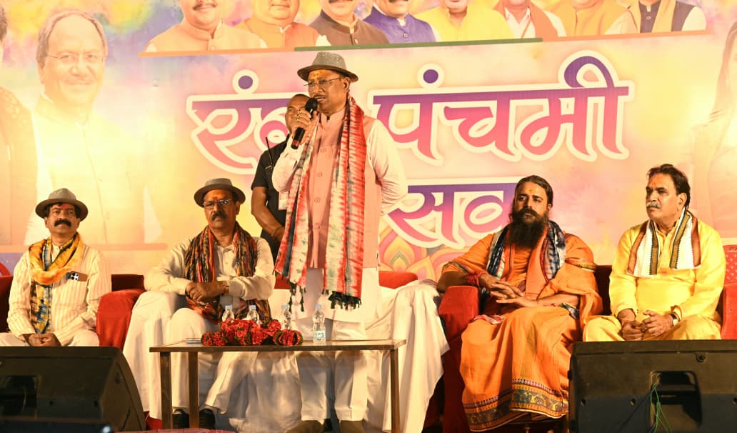 Festival of Holi Spreads Message of Love, Harmony and Brotherhood:CM Vishnu Deo Sai Krishak Unnati Yojana Brings Double Joy to Farmers’ Homes