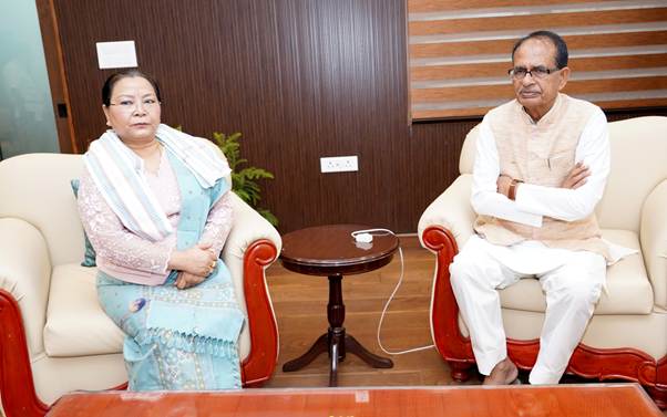 Manipur Deputy CM Calls on Shivraj Singh Chouhan