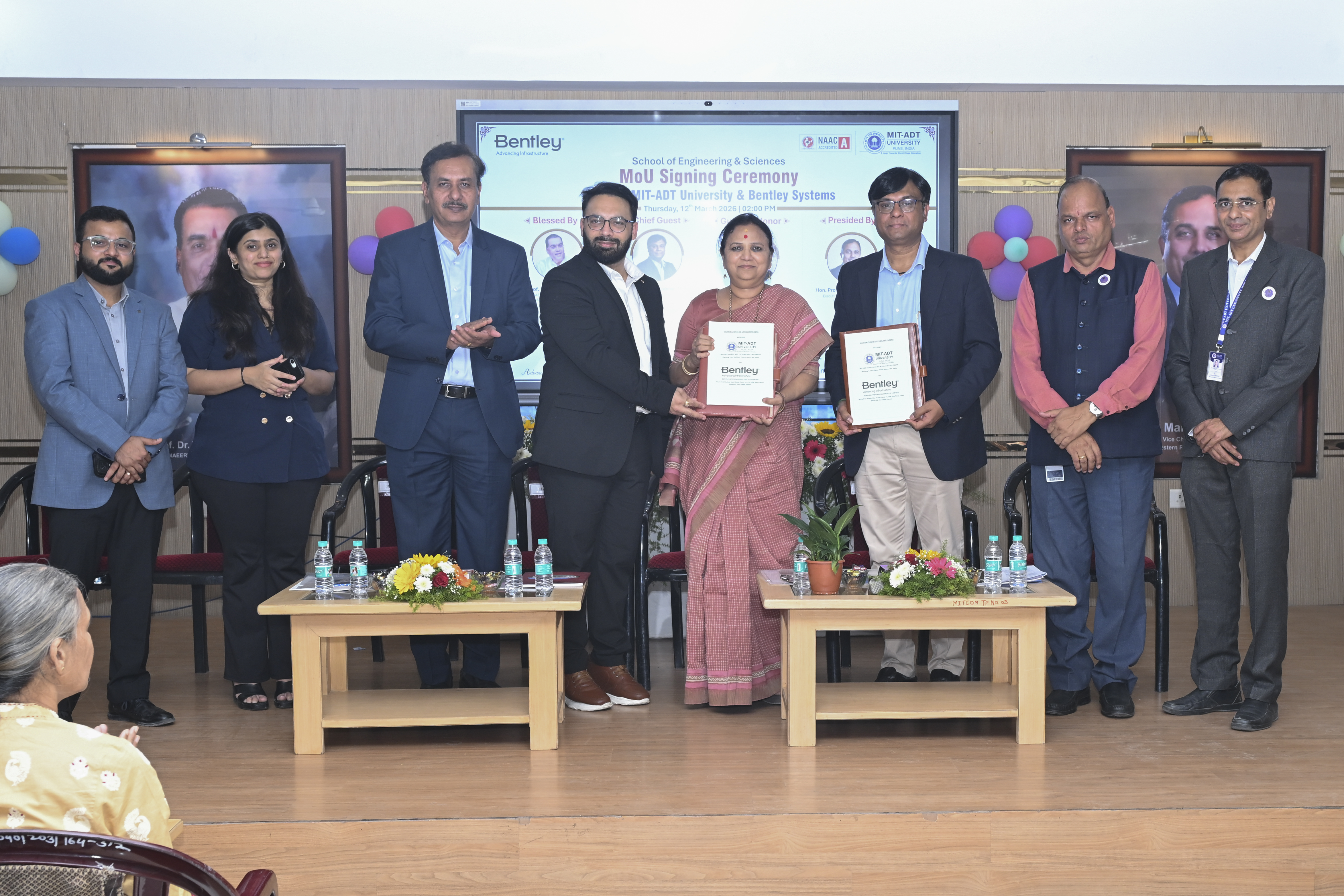 MIT ADT University partners with Bentley Systems, launches Centre of Excellence for digital infrastructure innovation