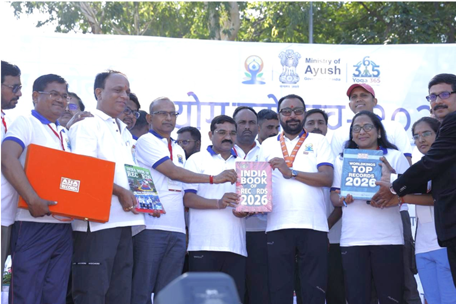 Ministry of Ayush Begins 75-Day Countdown to IDY 2026 with Yoga Mahotsav–2026 in Lonar