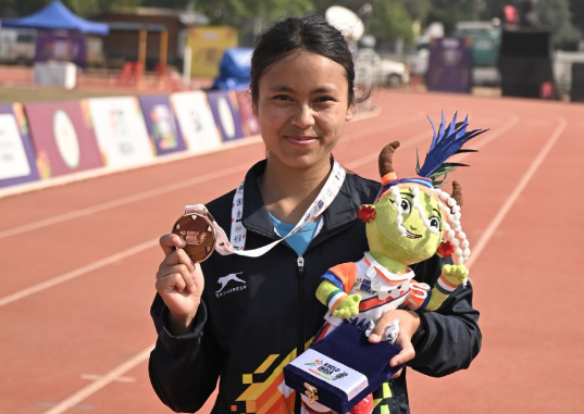 Switched to race-walk in Jan 2026, Shillong teen Bethlyne Makri overcomes self-doubts to clinch KITG bronze