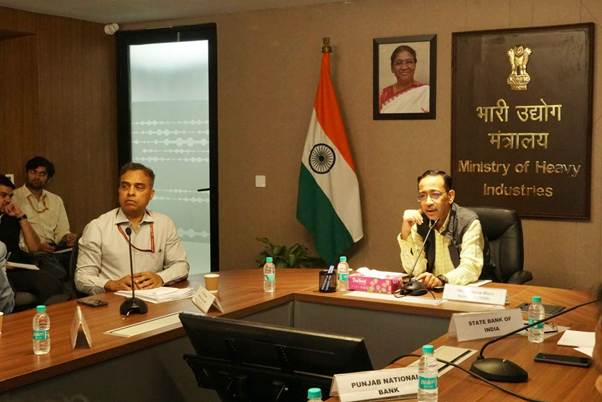 Ministry of Heavy Industries held High-Level Meeting on Financing Mechanisms for Electric Buses and Electric Trucks