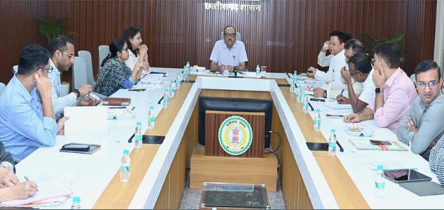 CAMPA Review Meeting Concluded under the Chairmanship of Chief Secretary Vikas Sheel