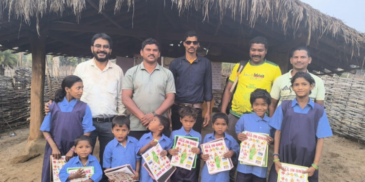 Education reaches Abujhmad: First Primary School opens in remote Karkabeda Village