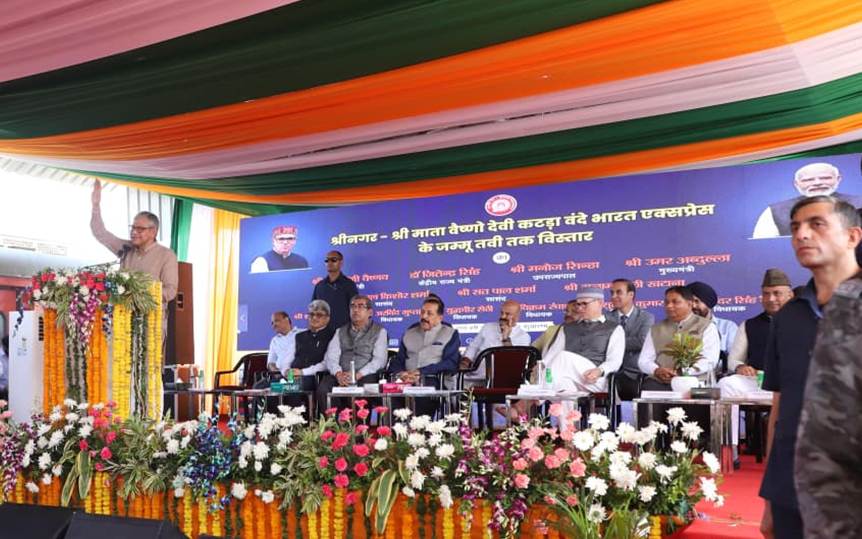Jammu Directly Linked with Kashmir via Passenger Train for the First Time