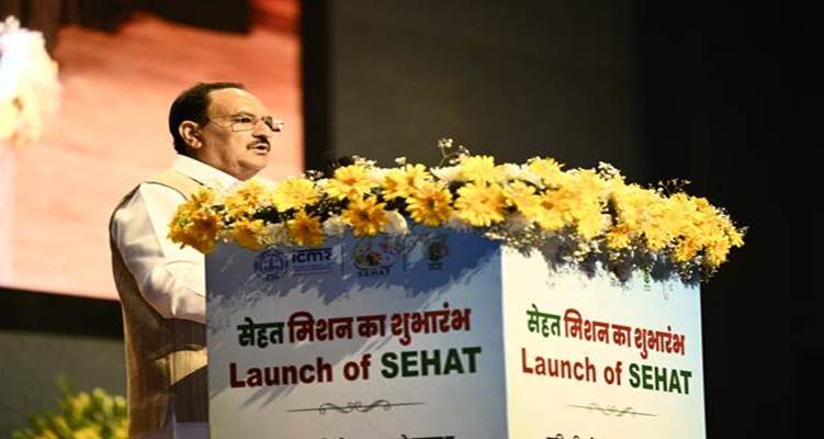 P Nadda and Shri Shivraj Singh Chouhan launch ‘SEHAT Mission’, a major new initiative linking agriculture and health