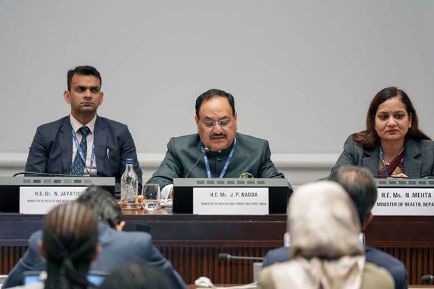 J P Nadda Addresses Side Event on “Artificial Intelligence in Health: Laws, Ethical Oversight, Research and Equity” at the 79th World Health Assembly in Geneva