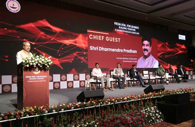 Dharmendra Pradhan inaugurates IIT Madras’ technology summit in Delhi, bringing together industry, academia, and government for nation-building