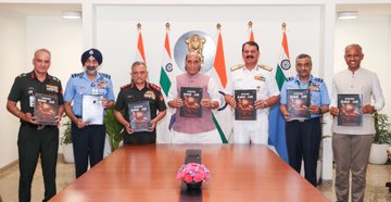 Raksha Mantri releases commemorative book on Op Sindoor, chronicling soldiers’ personal testimonies