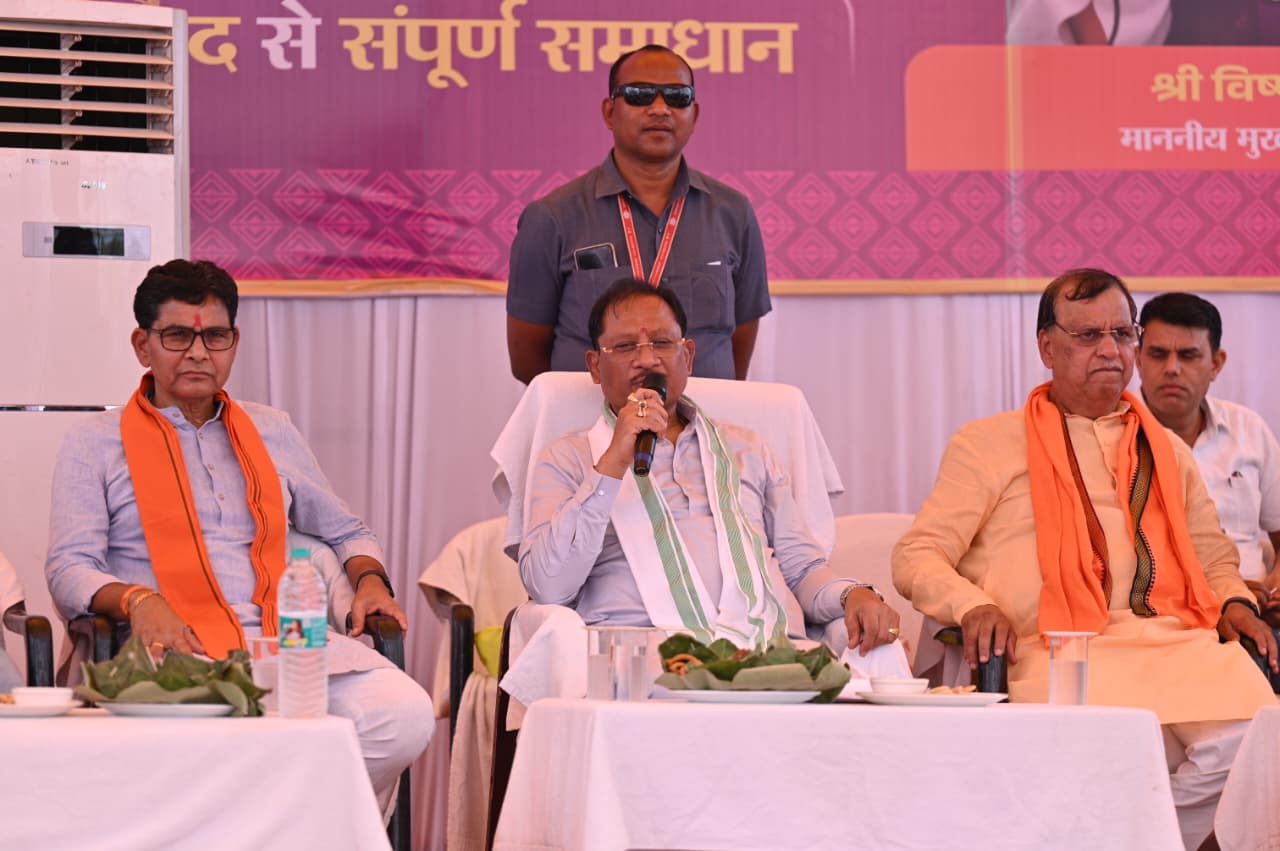 CM announces development works at Karhibazar Samadhan Camp