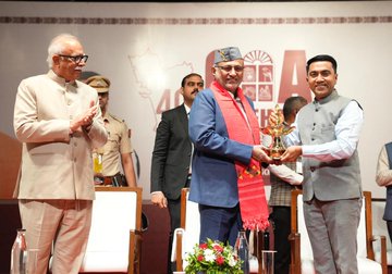 Vice-President Graces 40th Statehood Day Celebrations of Goa in Panaji