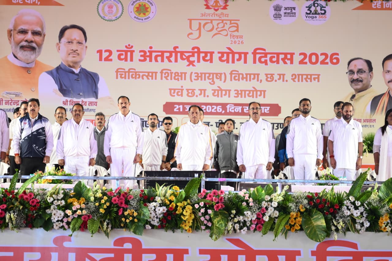 Make yoga part of daily life, contribute to building a healthy society : CM Vishnu Deo Sai