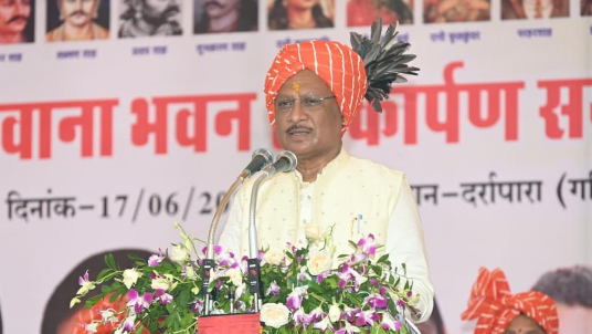CM Shri Sai inaugurates Gondwana Bhavan in Gariaband, announces Rs 63 lakh for tribal cultural hub
