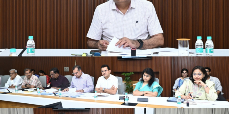 High-level review of PMGSY in Chhattisgarh