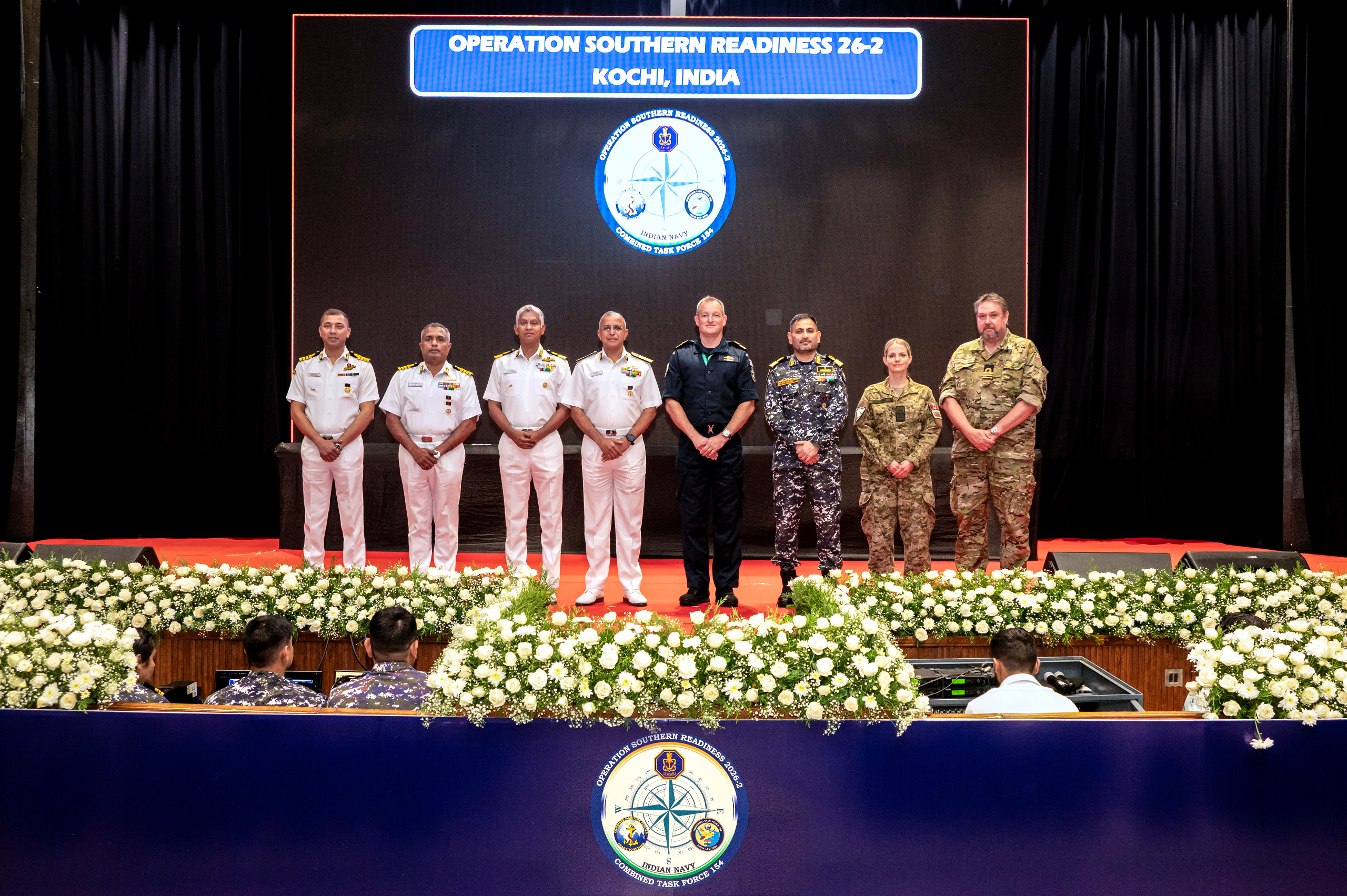 OPERATION SOUTHERN READINESS 26-2 COMMENCES AT SOUTHERN NAVAL COMMAND, KOCHI