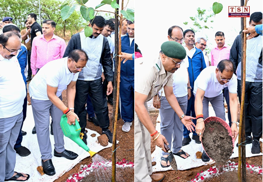 CM Shri Vishnu Deo Sai plants sapling under ‘Ek Ped Maa Ke Naam’ campaign