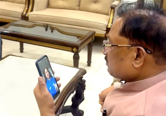 Chhattisgarh’s Daughter Shines on the Global Stage; CM Vishnu Deo Sai Congratulates Gyaneshwari Yadav Through Video Call