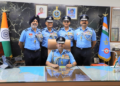 AIR MARSHAL PV SHIVANAND TAKING OVER COMMAND OF SOUTH WESTERN AIR COMMAND