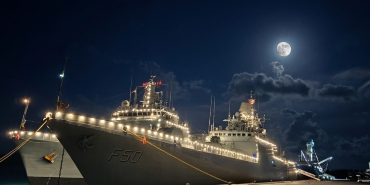 INDIAN NAVAL SHIPS TARKASH AND IKSHAK CONCLUDE PORT CALL AT PORT VICTORIA, SEYCHELLES