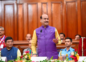 SLOGANEERING AND DISRUPTION NEVER MAKE A LEADER; FACTS, REASON AND IDEAS DO: LOK SABHA SPEAKER