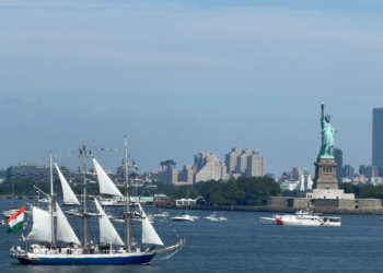 LOKAYAN 2026 - INS SUDARSHINI ARRIVES IN NEW YORK FOR SAIL4TH 250 CELEBRATIONS