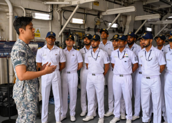 INDIAN NAVAL SHIPS CONCLUDE SUCCESSFUL VISIT TO SINGAPORE