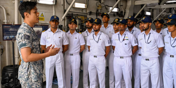 INDIAN NAVAL SHIPS CONCLUDE SUCCESSFUL VISIT TO SINGAPORE