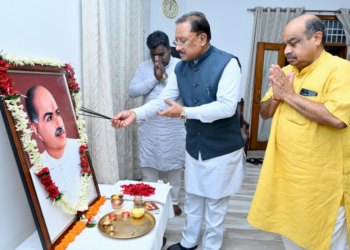 CM Sai pays tribute to Dr Syama Prasad Mookerjee on his 125th birth anniversary